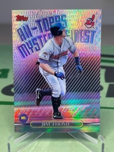 1999 Topps Jim Thome All Topps Mystery Finest Refractor - Cleveland