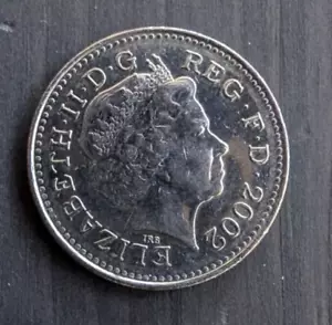 2002 Great Britain - 10 Pence - Queen Elizabeth II - World Coin - Picture 1 of 4