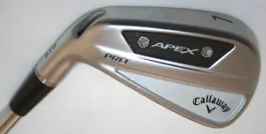 Callaway Apex Pro 7 iron with Dynamic Gold Mid X100 shaft DEMO CLUB LEFT HANDED - Picture 1 of 4