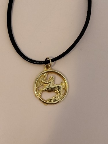 Collana con segno zodiacale Sagittario ciondolo oro! Idea regalo San Valentino!