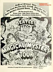 1967 The Beatles "Magical Mystery Tour" Album Release Industry Promo Reprint Ad - Bild 1 von 1