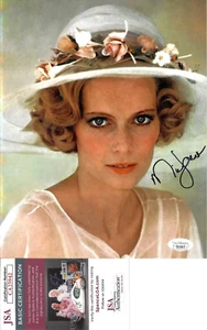MIA FARROW SIGNED 8x10 PHOTO JSA AUTHENTICATED - Picture 1 of 1