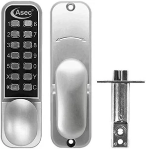 Bloqueo digital de perno ovalada fácil cambio de código serie Asec AS3300 | retención opcional - Imagen 1 de 1