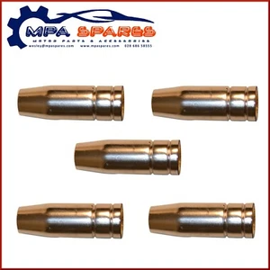 PACK OF 5 CONICAL MIG WELDING NOZZLES 250A (EURO STYLE TORCHES) - Picture 1 of 1