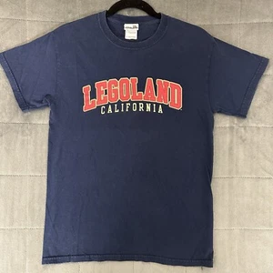 2009 Legoland California Theme Park T-Shirt Size Adult Small Blue Embroidered - Picture 1 of 7