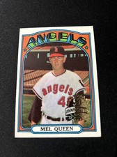 2021 Topps Heritage 1972 50th Anniversary Buyback #196 Mel Queen CA ANGELS #196