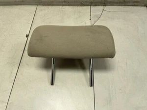 2006 TOYOTA HIGHLANDER HV REAR RIGHT 2ND SECOND ROW SEAT HEADREST CLOTH IVORY - Picture 1 of 12
