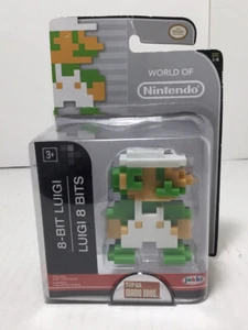 World of Nintendo 8-Bit Luigi (2015) Jakks Pacific Action Figure - Picture 1 of 5