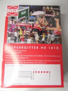 Rejilla de barrera H0 1018 de Busch - Imagen 1 de 2