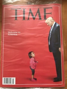 Time Magazine 2018 Donald Trump Welcome To America Mexico Border Wall NEW SEALED - Picture 1 of 2