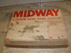 VINTAGE AVALON HILL MODWAY NAVAL AIR BATTLE GAME 1964 - Picture 1 of 7
