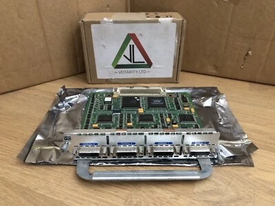 Cisco NM-4A/S Cisco 4-Port Sync Serial Network Module Cisco Serial 4A/S -Inc VAT - Image 1 of 4