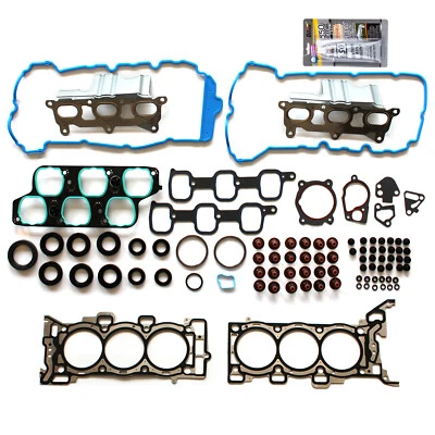 Juego de juntas de culata de motor para GMC Enclave Acadia Saturn Outlook 3,6 L V6 VIN 7 D Foto 1 de 4
