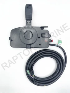 Remote control box for TOHATSU outboard PN 3ACQ843301, w/PTT & electrical start - Picture 1 of 11