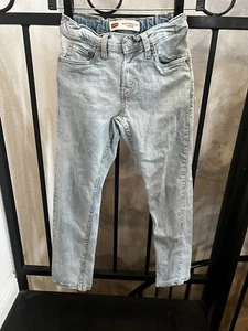 Levi's Boys' 502 Taper Fit Strong Performance Jeans Size 10 - Picture 1 of 2