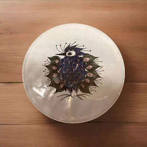 Beth Breyen Crazy Bird Fajance Trivet Butter Board (Royal Copenhagen) - Picture 1 of 6