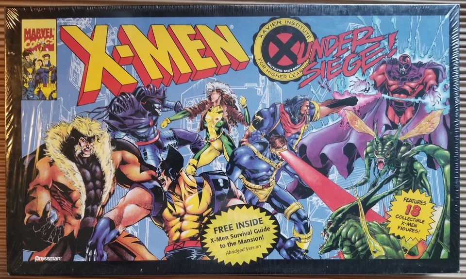 Marvel’s X-Men: Under Siege! Juego de Mesa (1994 Vintage NUEVO SIN ABRIR) Foto 1 de 2
