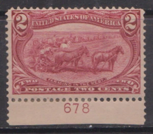 UNITED STATES USA 1898 TRANS-MISSISSIPPI PHILATELIC EXPOSITION SCOTT#286 MINT H - Picture 1 of 3