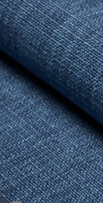 Schumacher Archie Denim Fabric 42X 54 Performance In Or Outdoor Texture 1 Yard + - Image 1 of 4