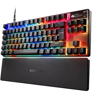 SteelSeries Apex Pro TKL Gen 3 – QWERTY US – Mechanische Gaming-Tastatur - Bild 1 von 4