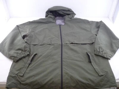 NUEVA Chaqueta Para Hombre Ultra Club Microfibra Con Capucha Cremallera Completa - XL, Verde Oliva (8908) Foto 1 de 4