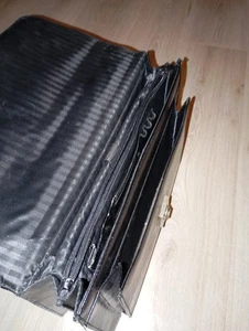 Aktentasche Leder schwarz viele Fächer abschließbar - Bild 1 von 8