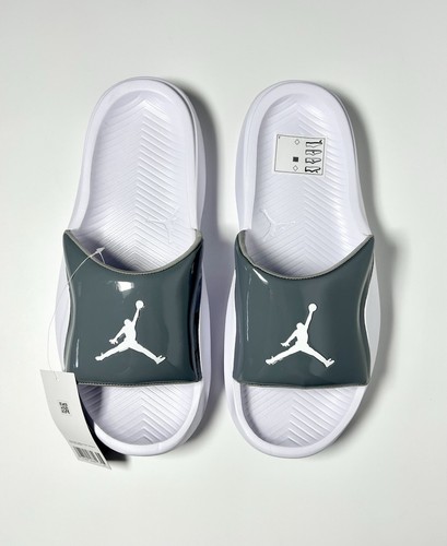 Sandali Nike Air Jordan Franchise Comfort Slides Slider Bianco Grigio Varie Taglie