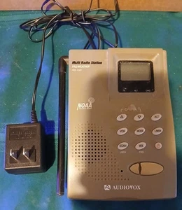 Audiovox FRS-1000 Base Station. 14 Channels. 38 Privacy Codes NOAA Weather Radio - Zdjęcie 1 z 4