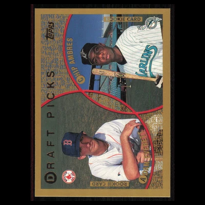 Adam Everett/Chip Ambres Rookie #443 1999 Topps Boston Red Sox/Florida Marlins - Image 1 of 3