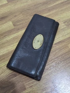 Vintage Mulberry Purse/Wallet, Brown Leather In VGC - Picture 1 of 7