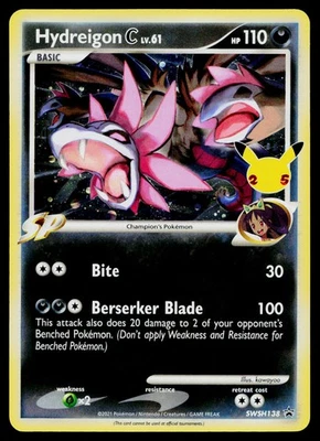 Hydreigon C lv.61 SWSH138 SWSH: Sword & Shield Promo Cards #2 - Image 1 of 2
