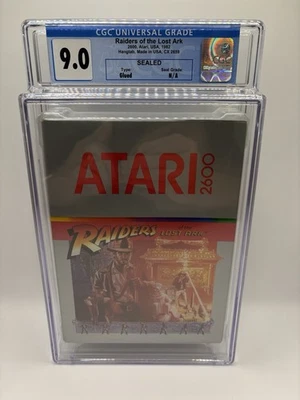 Raiders of the Lost Ark (Atari, 1982) CGC Graded 9.0 Brand New Factory Sealed - Image 1 of 4