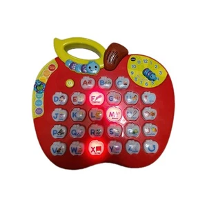 Vtech Alphabet Apple Electronic Learn to Read Educational Toy Lights and Sound - Picture 1 of 7