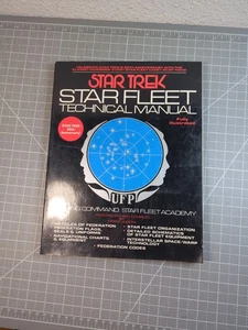Star Trek Star Fleet Technical Manual 1986 25th Anniversary Paperback Excellent! - Imagen 1 de 13