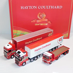 OXFORD DIECAST 3 PIECE HAYTON COULTHARD CENTENARY SET 1/76 76SET45 - Picture 1 of 10