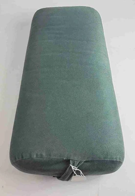 Hugger Mugger Yoga Bolster - 20"x12"x5" Dark Green - Image 1 of 4