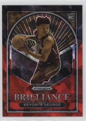 2023 Panini Prizm Draft Picks Brilliance Red Ice Keyonte George #14 Rookie RC - Image 1 of 2