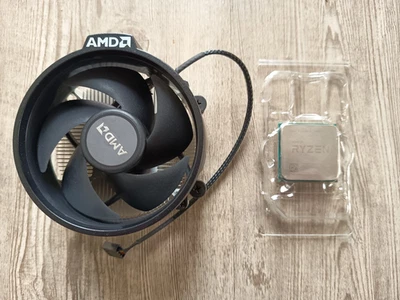 AMD Ryzen 5 2600 Prozessor mit AMD-Kühler - Bild 1 von 4