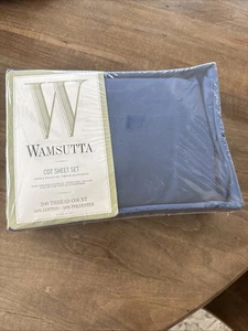 Wamsutta Kinderbettlaken Set 200 Fäden Navy - Bild 1 von 9