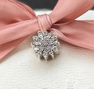 Original Pandora Charm „Eiskristall“ 925 Silber #791764CZ - Bild 1 von 3