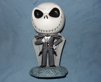 Banco de moedas estátua de PVC 9" Nightmare Before Christmas Halloween JACK SKELLINGTON - Imagem 1 de 4