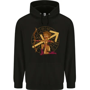 A Sagittarius Female Archer Star Sign Zodiac Childrens Kids Hoodie - Picture 1 of 83
