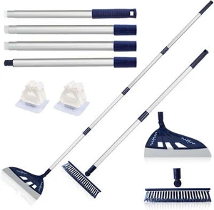 Silicone Magic Broom Sweeper, Squeegee Broom for Water, Hair, Floor Cleaning - Picture 1 of 5