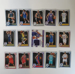 2022-23 NBA Hoops Winter Rookies Lot of 15 Cards in UltraPro Box Sweater Mem - Picture 1 of 2