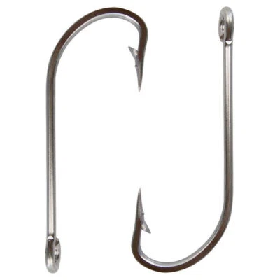 O'shaughnessy 34007 Fishing Hook Saltwater Long Shank Stainless Steel Fishhook - image 1 of 4