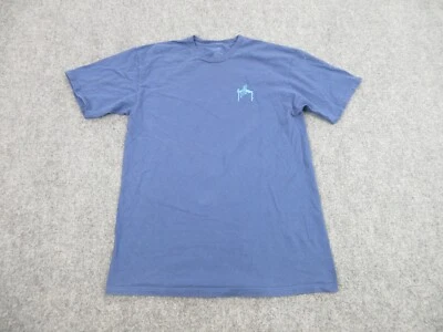 Camisa Guy Harvey Para Hombres Adultos Grande Azul Pez Logo Informal Algodón Exterior Foto 1 de 4