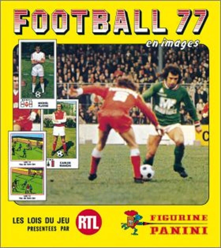 STICKERS IMAGE VIGNETTE FOOT - PANINI ORIGINAL - FOOTBALL 1977 - a choisir - Photo 1/1