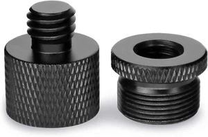 Frgyee Mikrofonständer Adapter 5/8 Buchse auf 3/8 Stecker und 3/8 Buchse auf 5/8 Stecker Schraube - Bild 1 von 12
