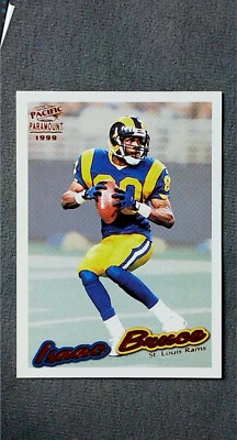 1999 Pacific Paramount Copper #193 Isaac Bruce Rams - Image 1 of 2