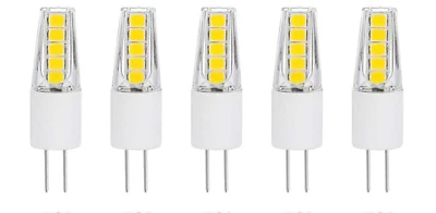 5pack G4 2WLED Light Bulbs 3000K /6000K Lighting Non-Dimmable Landscape LED Bulb - Image 1 of 4